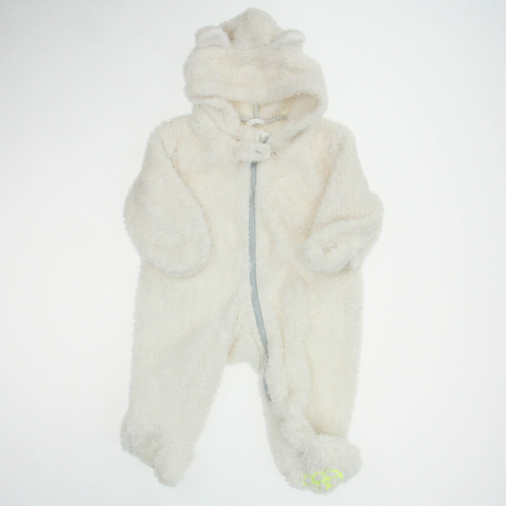 Egg Unisex Ivory Bunting size: 3 Months